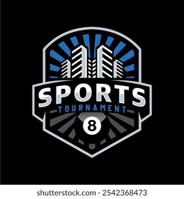 Billiard club Logo Template Design