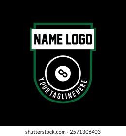 Billiard club Logo Template Design