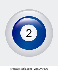 billiard emblem design, vector illustration eps10 graphic 