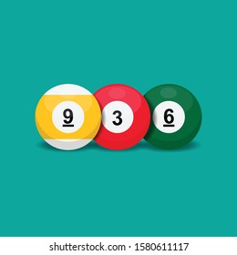 billiard game icon vector illustration.