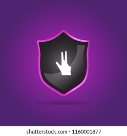 billiard glove icon