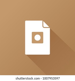 The billiard icon. Game symbol. 