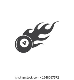 billiard icon vector illustration design template