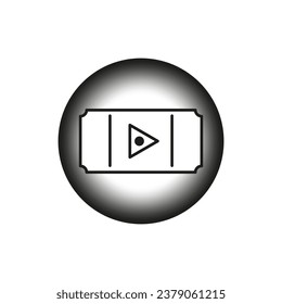 Billiard icon. Vector illustration. EPS 10.