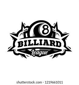 Bowling League Logo 01 Stock Vector (Royalty Free) 1219661017