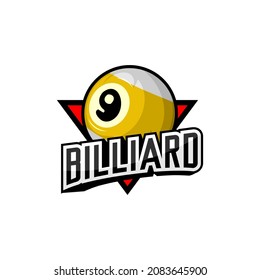 Stick Vector Billiard Ball Billiard Logo Stock Vector (Royalty Free ...