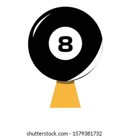 billiard logo vector icon. billiard badge symbol.