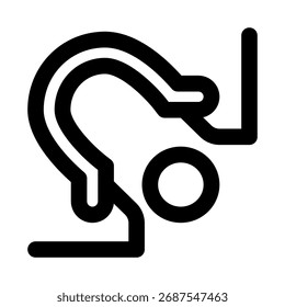 Bolso de bilhar com bola ícone elegante definido para jogos, esportes e projetos de design de entretenimento