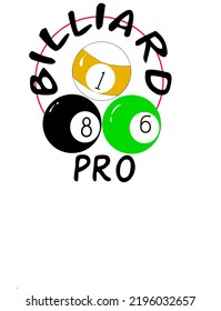 imagen vectorial gambar de símbolo pro billar