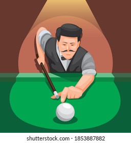 Billiard Cartoon Images Stock Photos Vectors Shutterstock