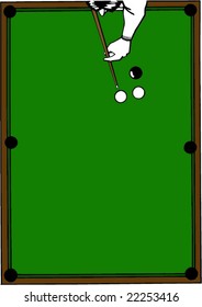 billiard table