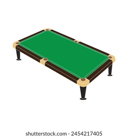 Billiard table icon vector illustration symbol design