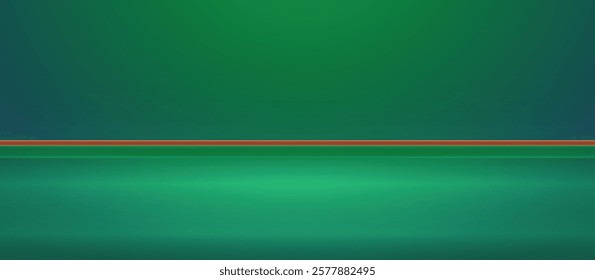 Billiard table matt. American billiards,  snooker green matt, Vector illustration