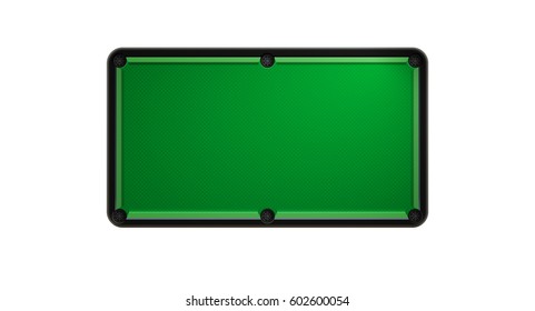 billiard table top view balls sport theme