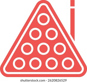 Icono de Vector de billar. Se puede utilizar para aplicaciones de impresión, móviles y de Web.