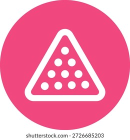 Billiard Vector Icon Design Illustration