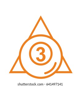 billiard vector logo