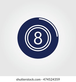 Billiards 8-ball pool icon