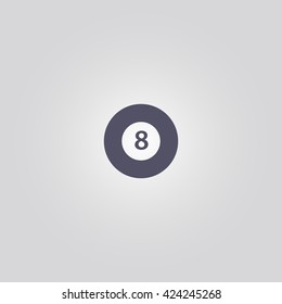billiards ball icon