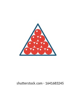 Billiards icon. Simple element from sport equipment icons collection. Creative Billiards icon ui, ux, apps, software and infographics.