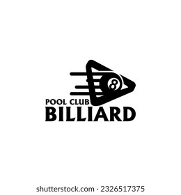 Billiards Logo Icon Design, Sports Team Template Vector illustration