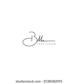 Billie name signature logo vector design