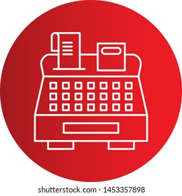 Billing Machine icon for your project
