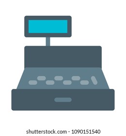 Billing register with display
