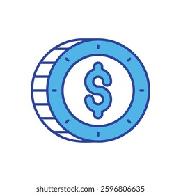 Billing Support icon vector stock illustration