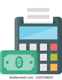 billing Vector illustration on a transparent background.Premium quality symmbols.Vector line flat icon for concept and graphic design.

