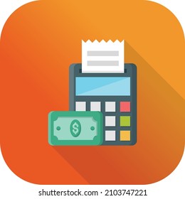 billing Vector illustration on a transparent background.Premium quality symmbols.Vector line flat icon for concept and graphic design.
