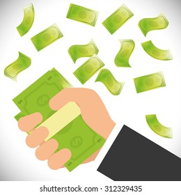 Bills digital design, vector illustration 10 eps graphic