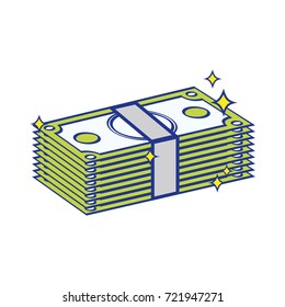 bills dollar cash money to commercial economy