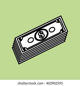 bills icon design , vector illustration