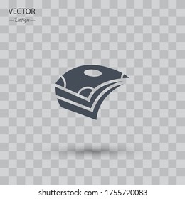 bills Icon. Vector illustration EPS 10.