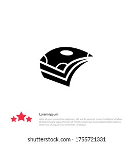 bills Icon. Vector illustration EPS 10.
