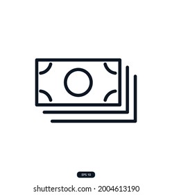 factura Iconos. icono de comercio electrónico. С colección de iconos de Web y App para una tienda en línea, entrega, pago, carro de la compra, compras en línea. vectores 10