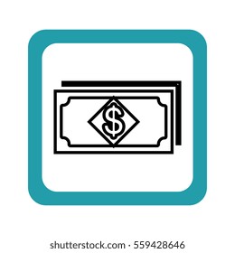 bills money pattern isolated icon