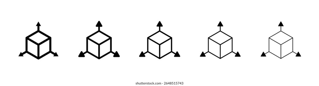 Bim icon filled flat sign concept for web design.
