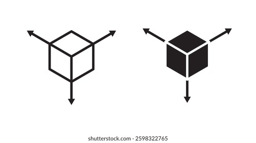 Bim icon outlined icon vector collection.