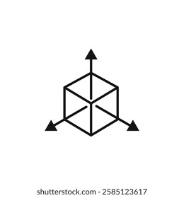 Bim icon. simple thin line vector icon