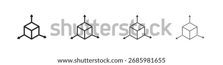 Bim icon vector graphics. black style vector icons