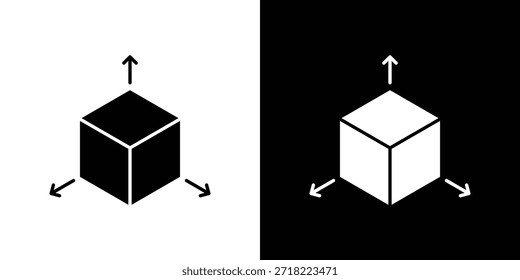 Iconos de Bim. Vector Plantilla Ilustración Símbolo Píxeles Perfecto