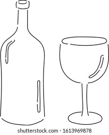bin drink wine glass icon 