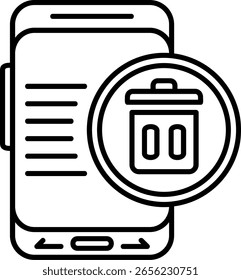Design do ícone de estilo preenchido do compartimento