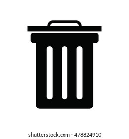 Bin Icon Stock Vector (Royalty Free) 478824910