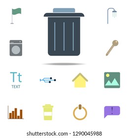 bin icon. color web icons universal set for web and mobile
