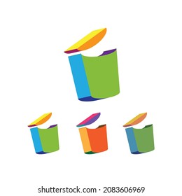 Bin Icon Design, Eps 8 supported.