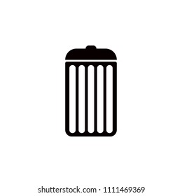 bin icon. Element of education icon for mobile concept and web apps. Detailed bin icon can be used for web and mobile. Premium icon on white background