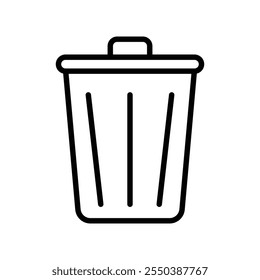 Logotipo lineal del icono del compartimiento aislado